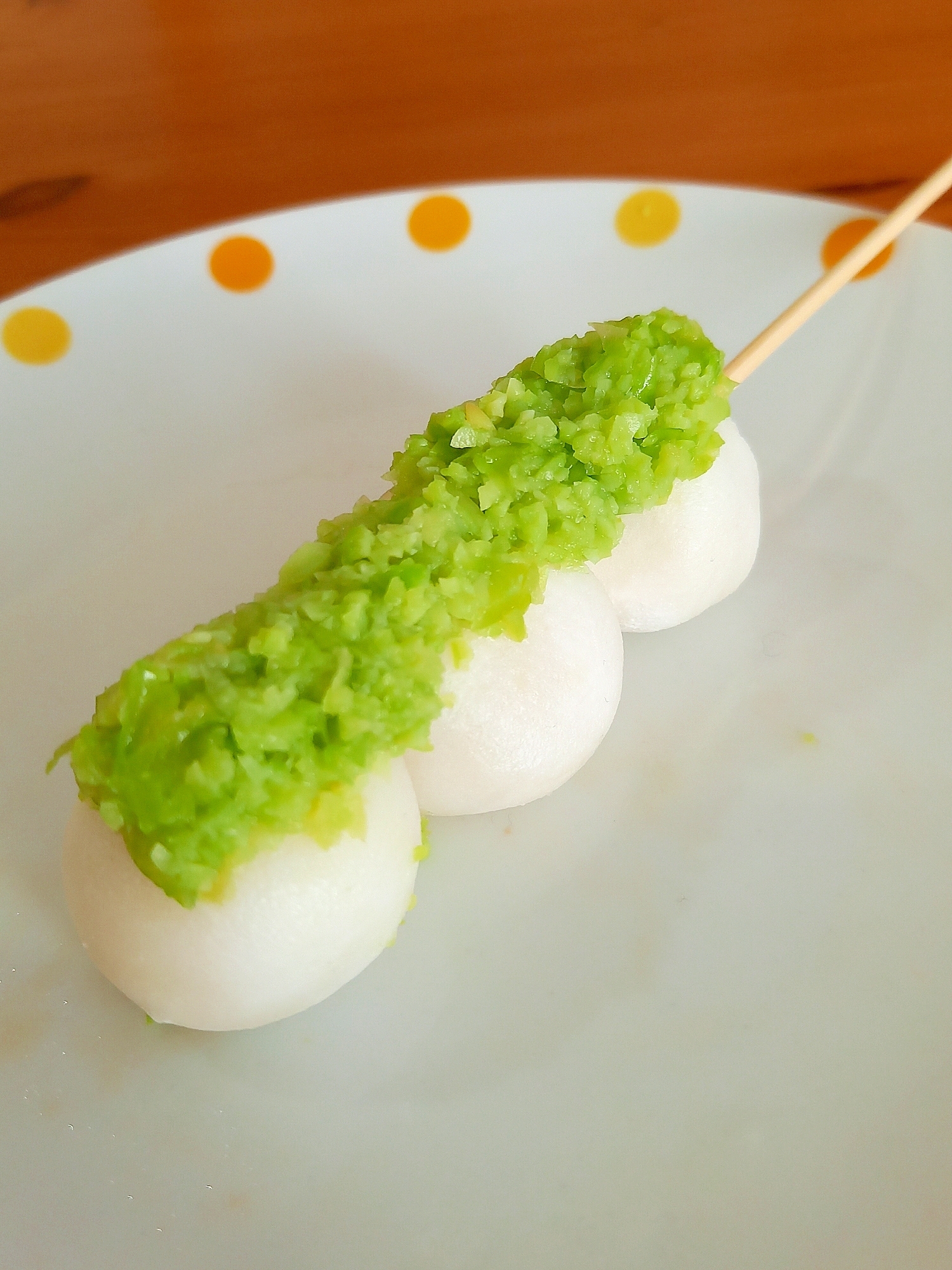 冷凍枝豆でずんだ餡