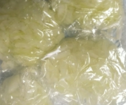 スライス玉ねぎの冷凍保存方法