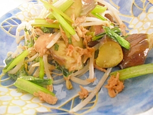 ツナでおいしい野菜炒め