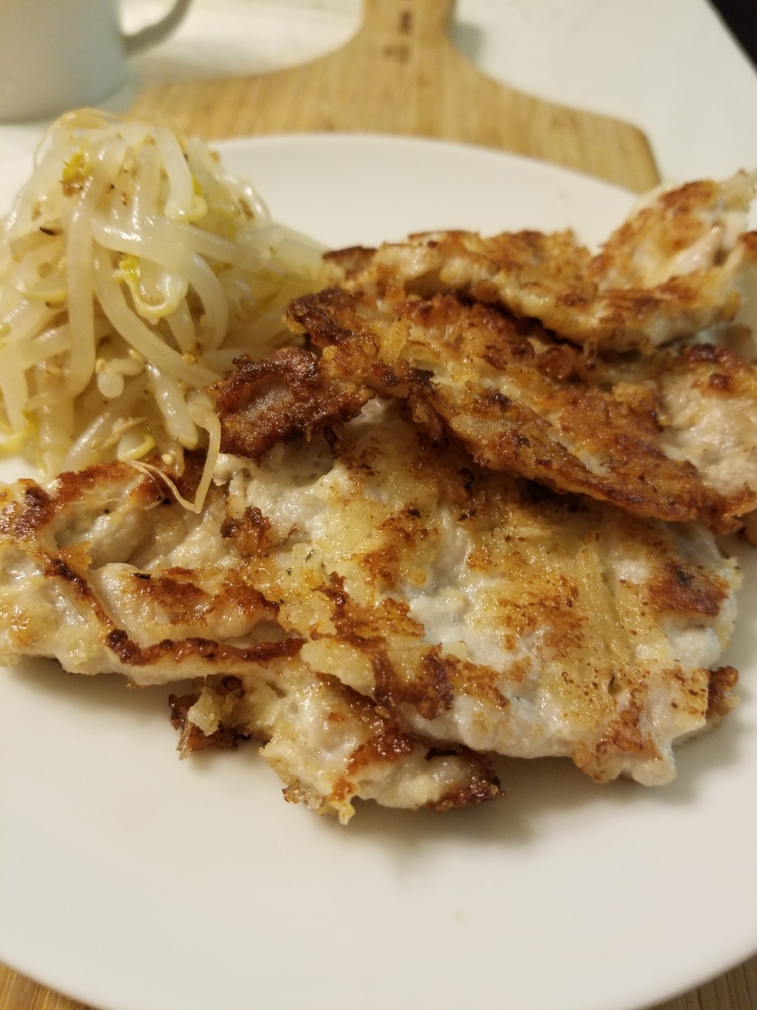 卵アレルギー対応 豚肉のチーズマヨ焼き レシピ 作り方 By もちきんさん 楽天レシピ