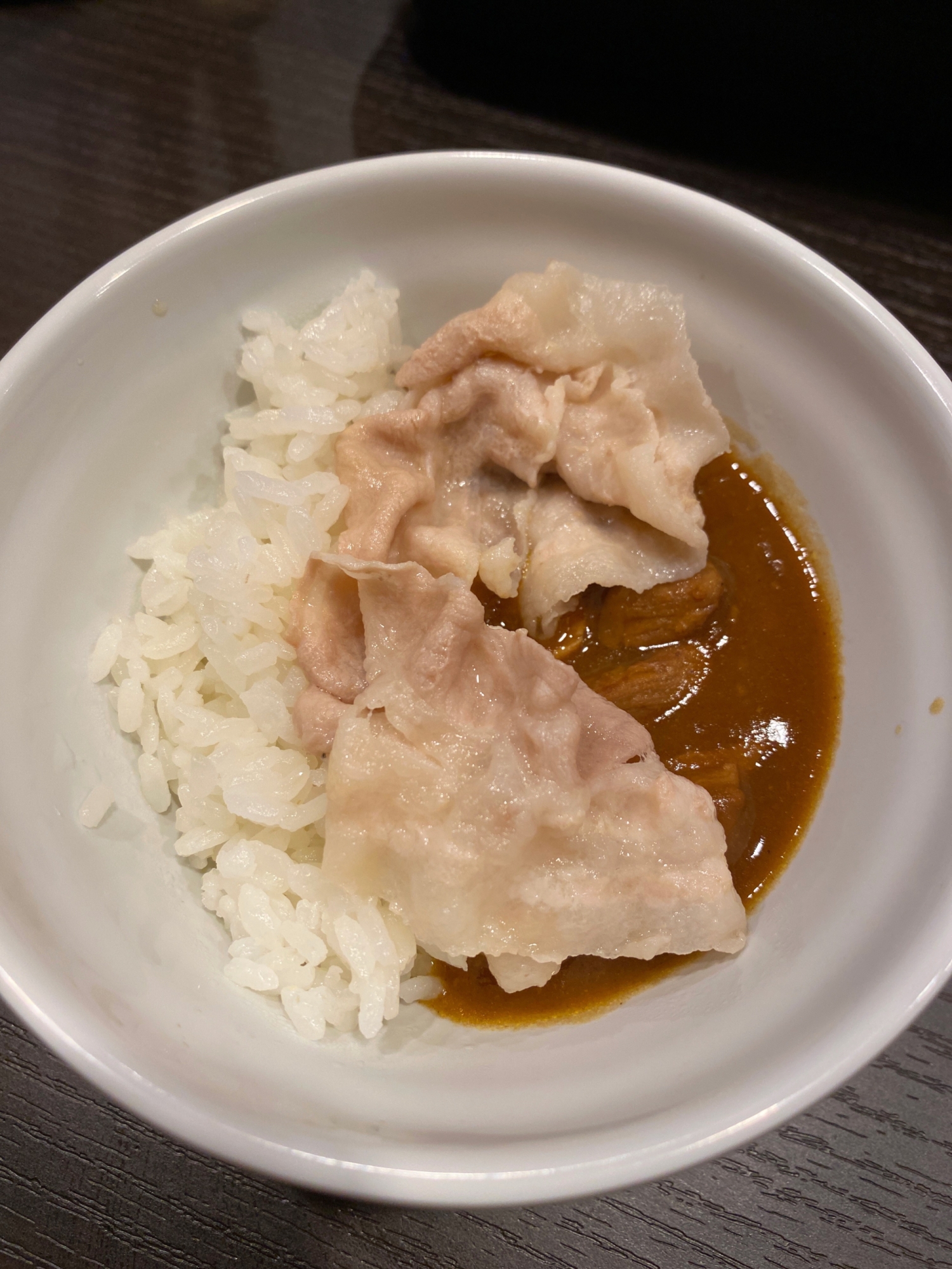 豚しゃぶカレー