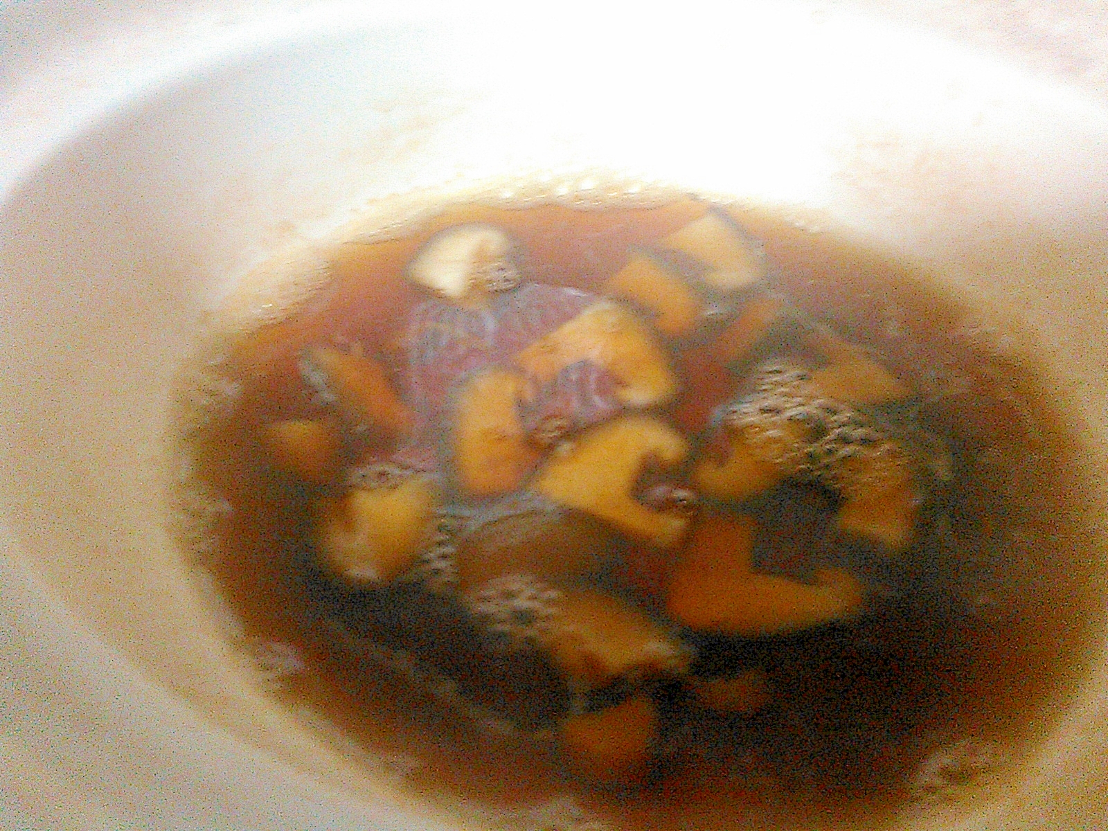 椎茸の中華スープ
