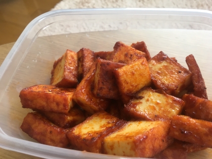 作り置きおかず♪厚揚げのケチャップ炒め