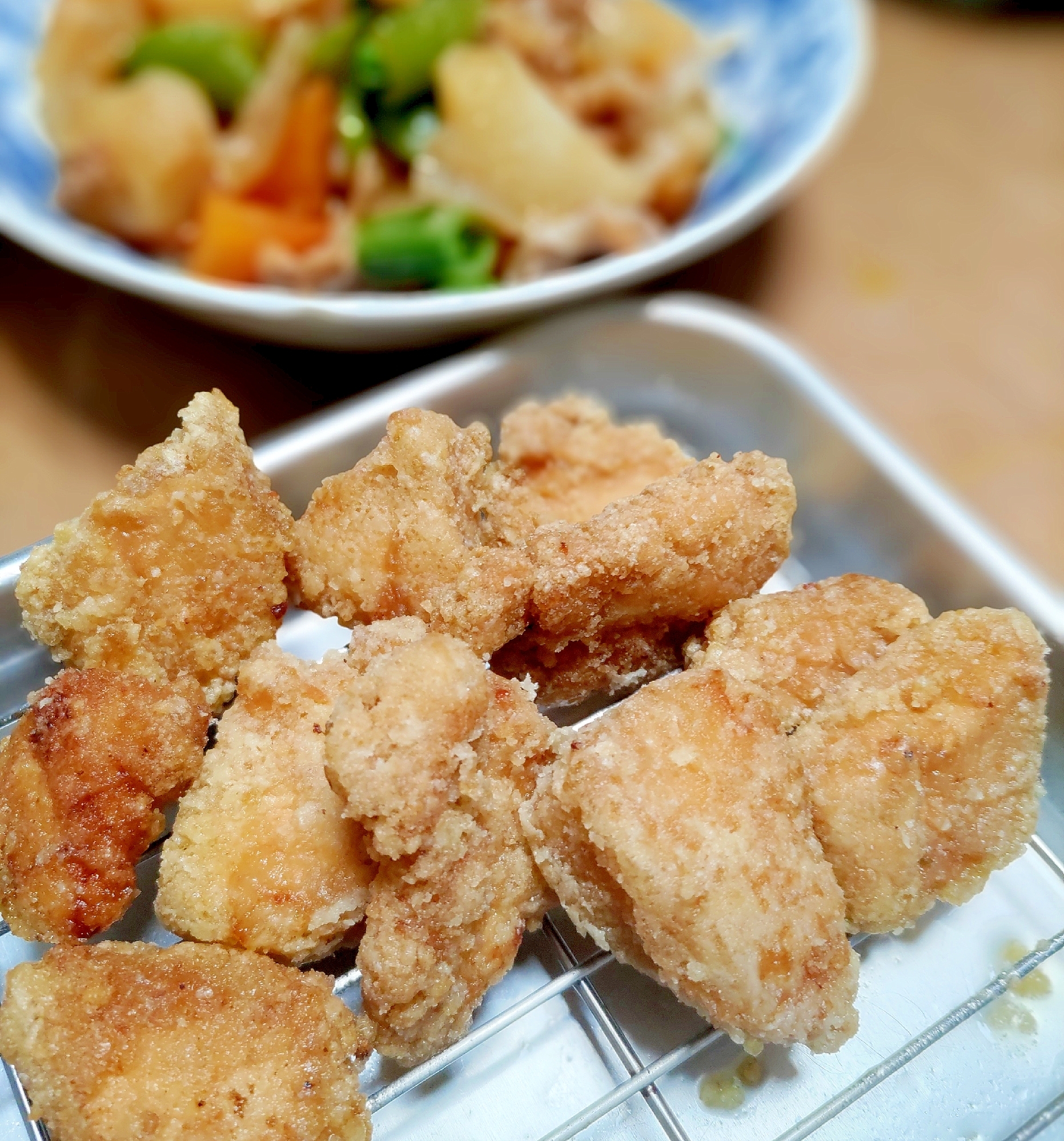 胸肉やわらか～　柚子胡椒入り鶏唐揚げ