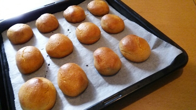 ホットケーキミックスでチーズ饅頭