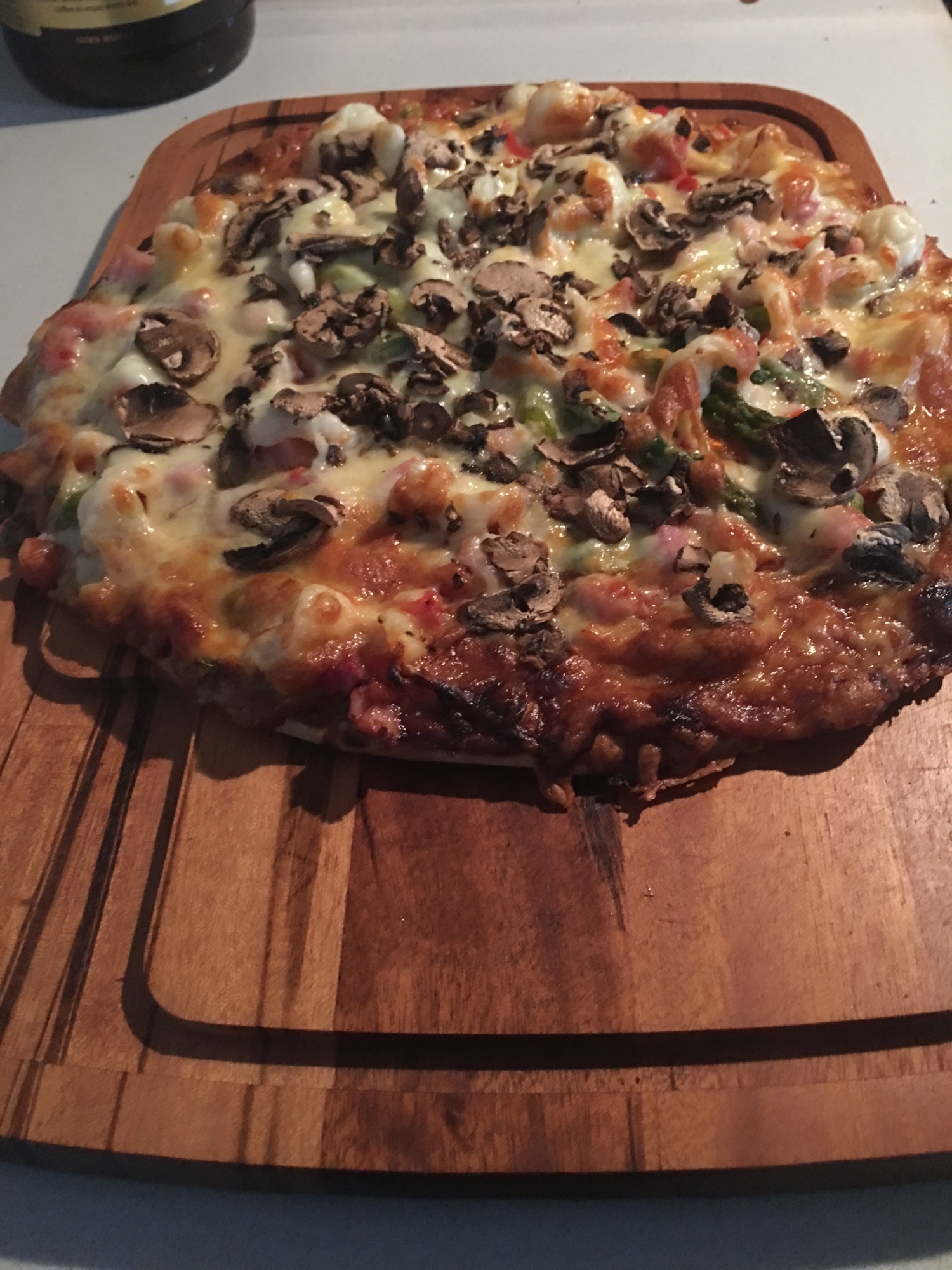簡単にできる❣️具だくさん手作りピザ