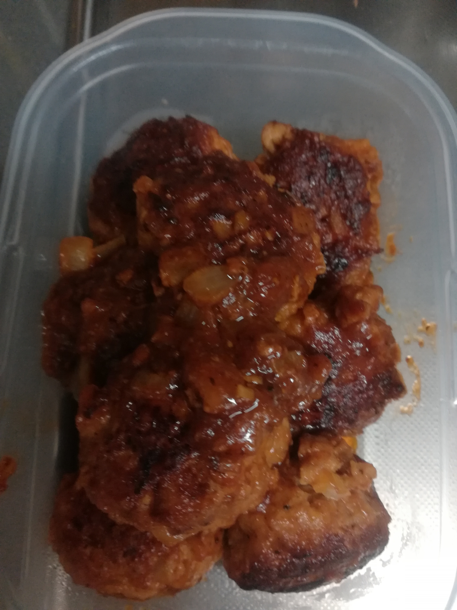 豚ひき肉で ケチャップ ミートボール