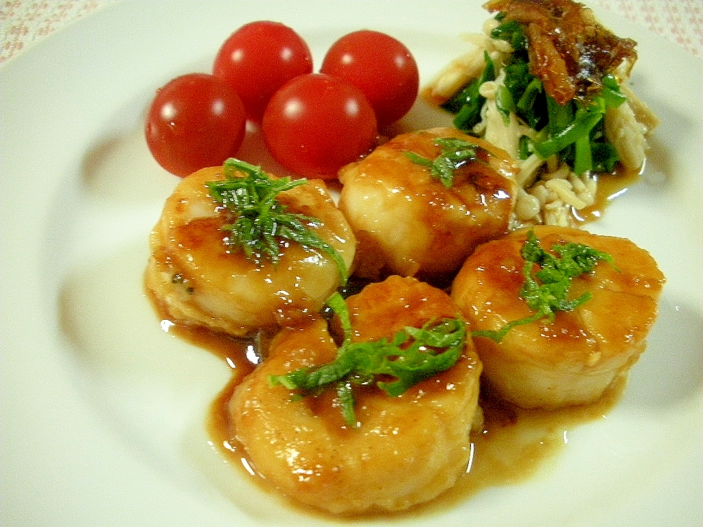 こくウマ!ホタテのムニエルにんにくバターしょう油味