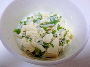 離乳食 豆腐とピーマンの醤油和え レシピ 作り方 By Re Na1144 楽天レシピ