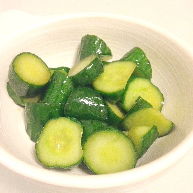 ♡ごま油を使わない きゅうりパリパリ漬♡