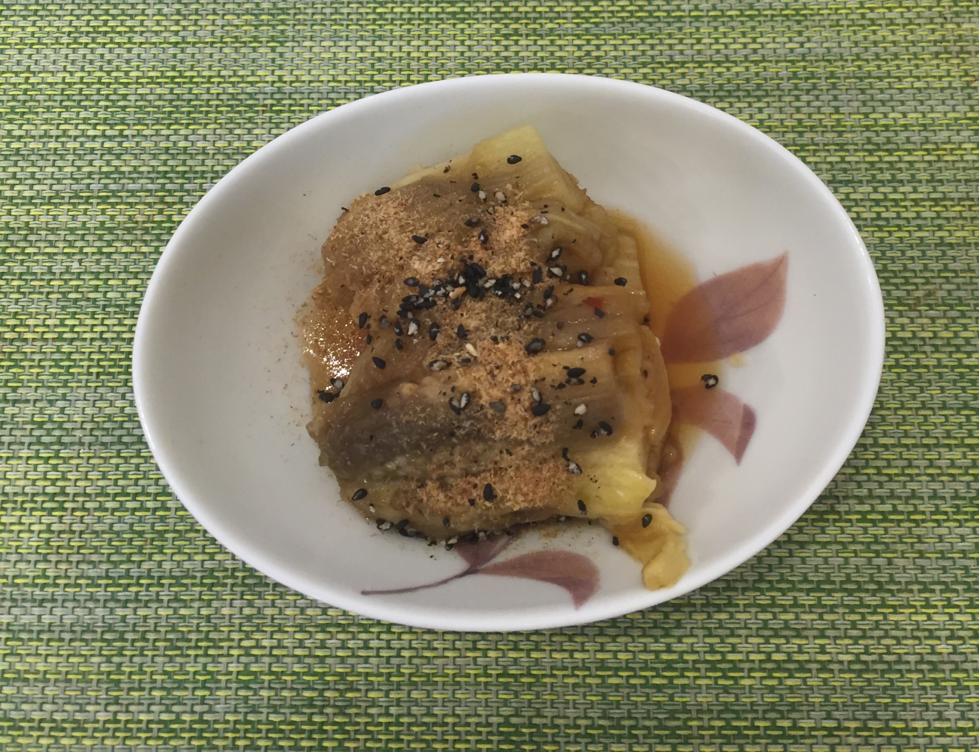 爽やか！焼き茄子のレモン醤油漬け