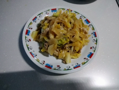 野菜たっぷり♪で作ってみましたぁ〜♪ご飯が進む味付けで、とっても美味しかったですっ♪ご馳走様でしたぁ〜♪(人 •͈ᴗ•͈)