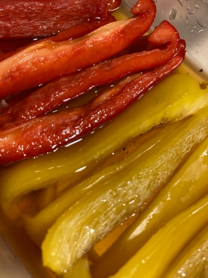 簡単おつまみ☆パプリカのピクルス