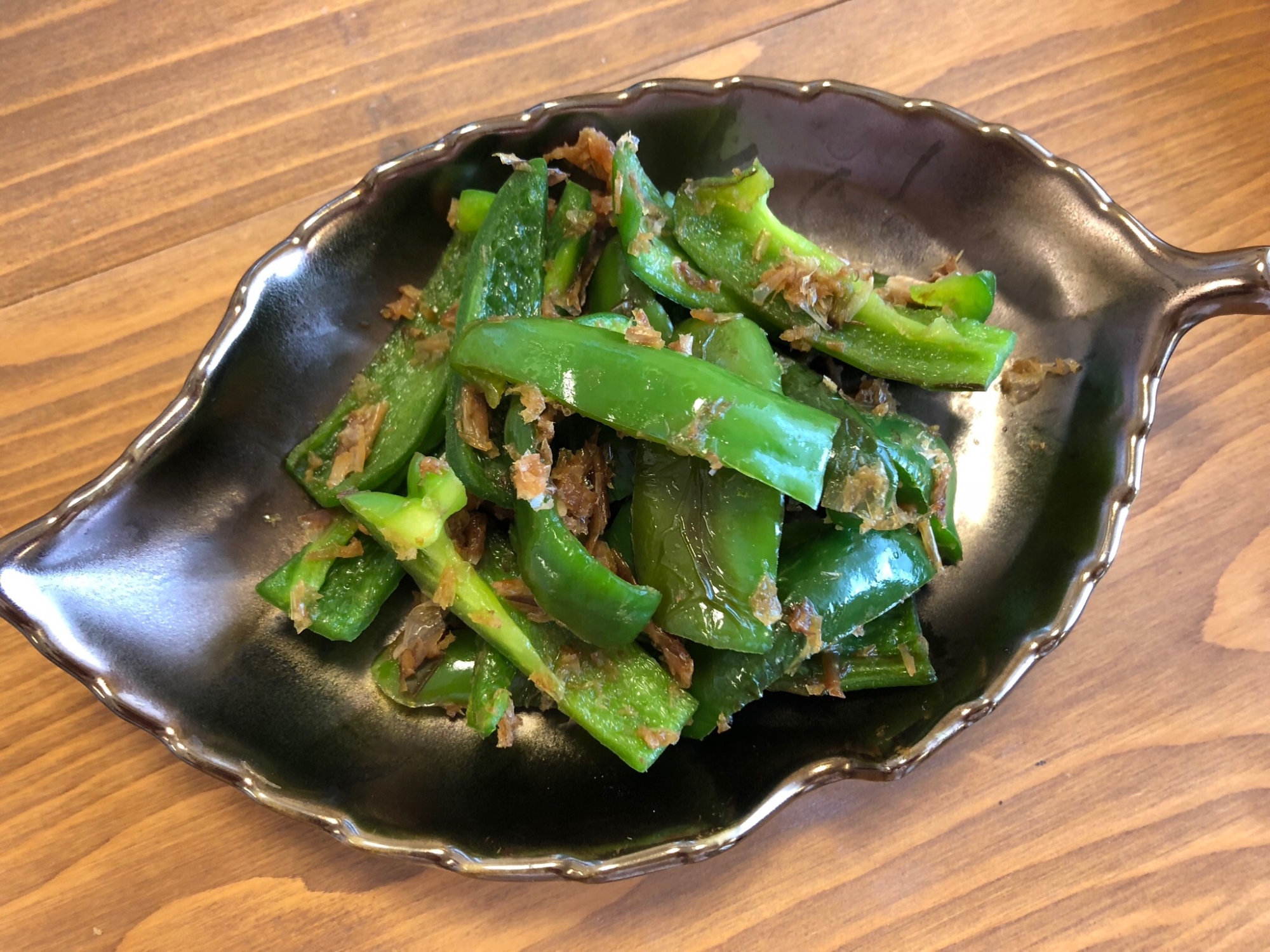 大量消費!超簡単ピーマンのおかか和え♬