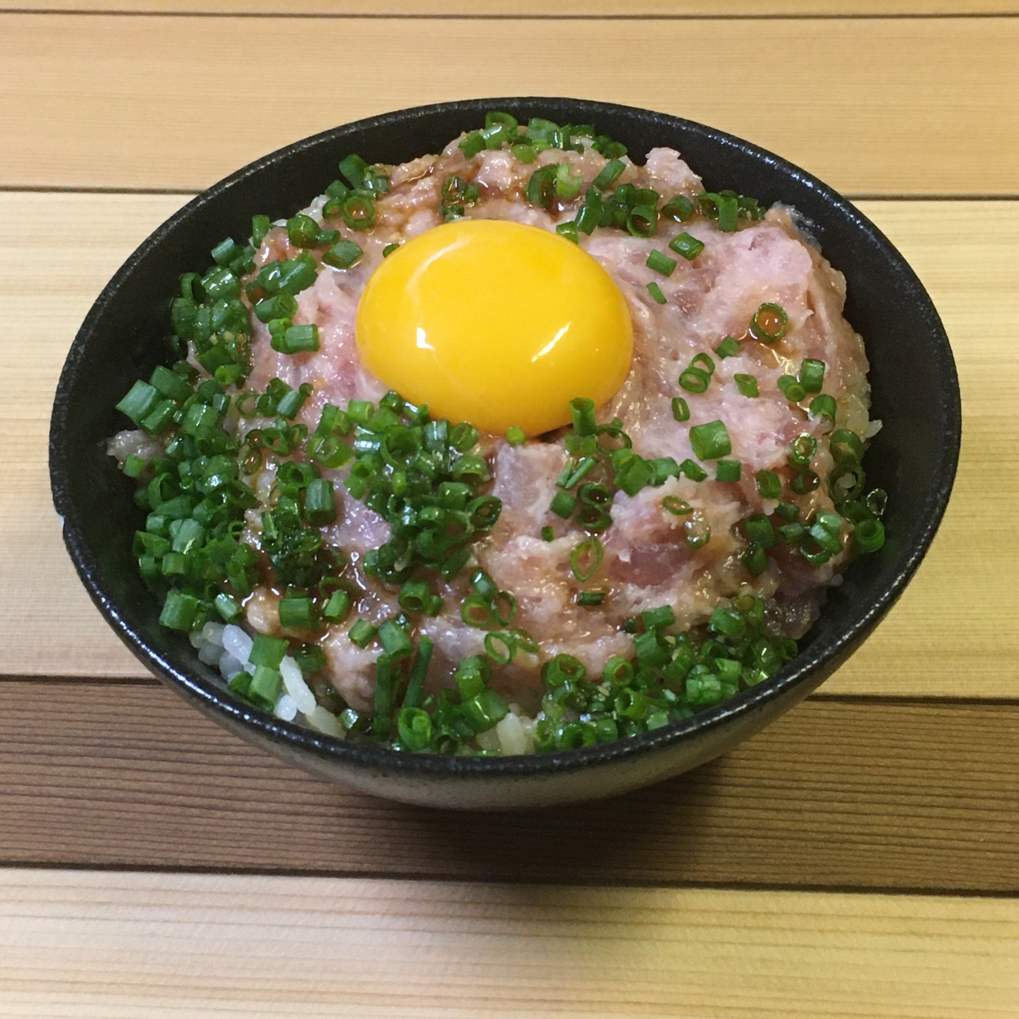 母の日に♪まぐろユッケ丼♪