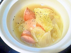 シンプルな洋風スープ