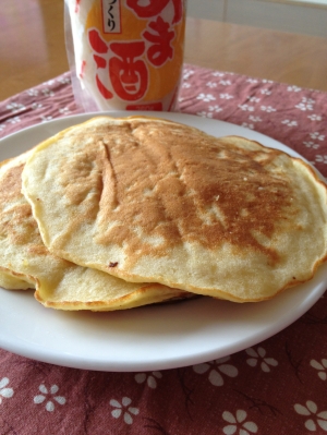 しっとり もっちり* 甘酒入りホットケーキ*