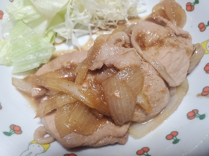 キャンプにおすすめ！焼肉のタレで簡単生姜焼き！