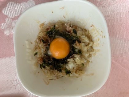 いつもの卵かけご飯を少しアレンジ♩