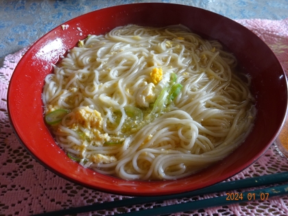 ∗揖保乃糸で作る簡単にゅうめん