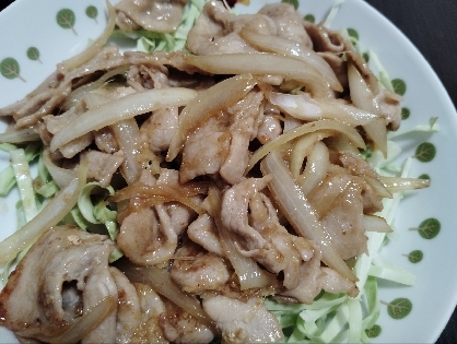 豚肉の生姜焼き丼