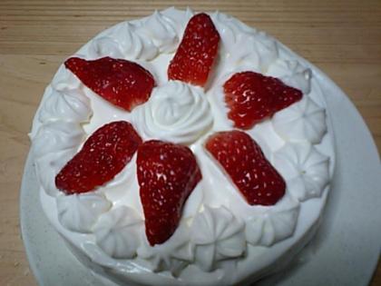 失敗しない！我が家のショートケーキ♪