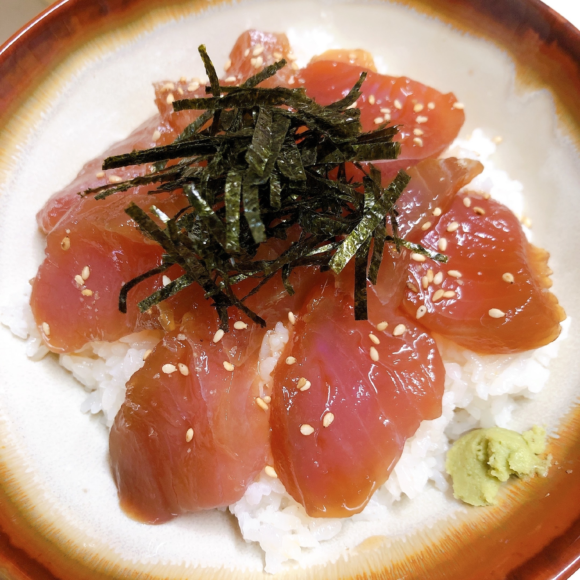 マグロの漬け丼