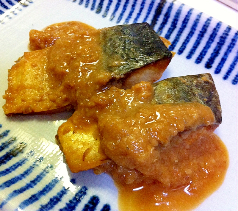鯖の生姜味噌煮
