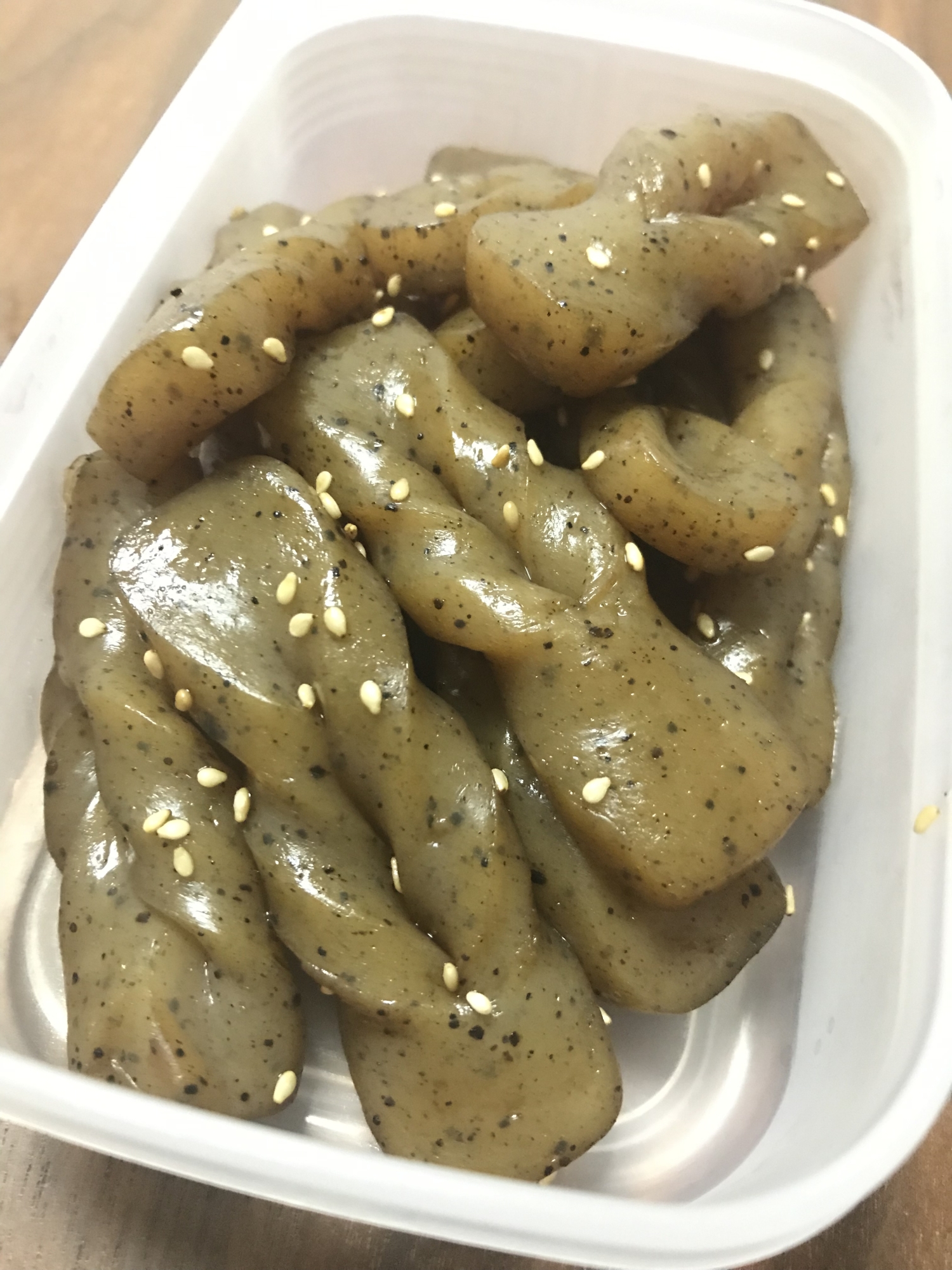 作り置き!こんにゃくの甘辛煮