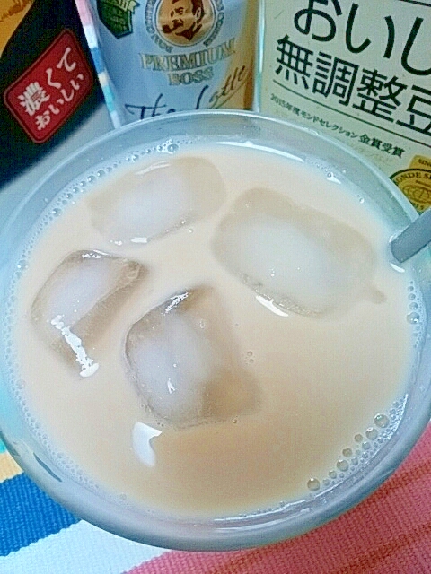 アイス☆濃厚ヘルシーソイカフェラテ♪