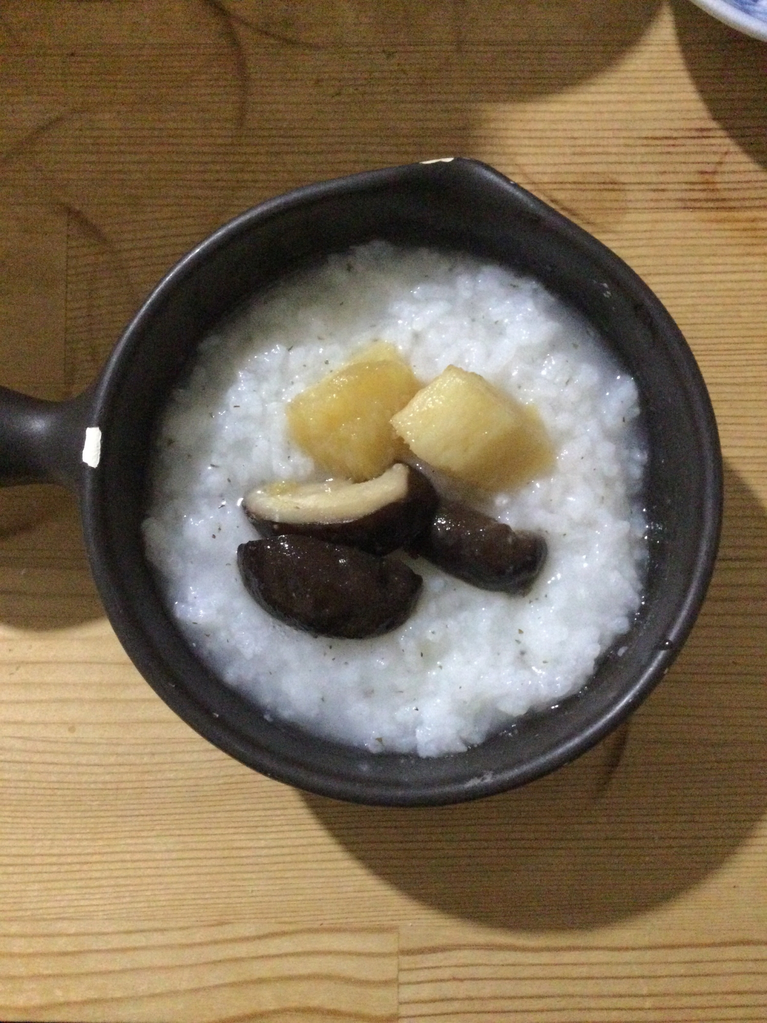 椎茸長芋乗せ♢おかゆ♪