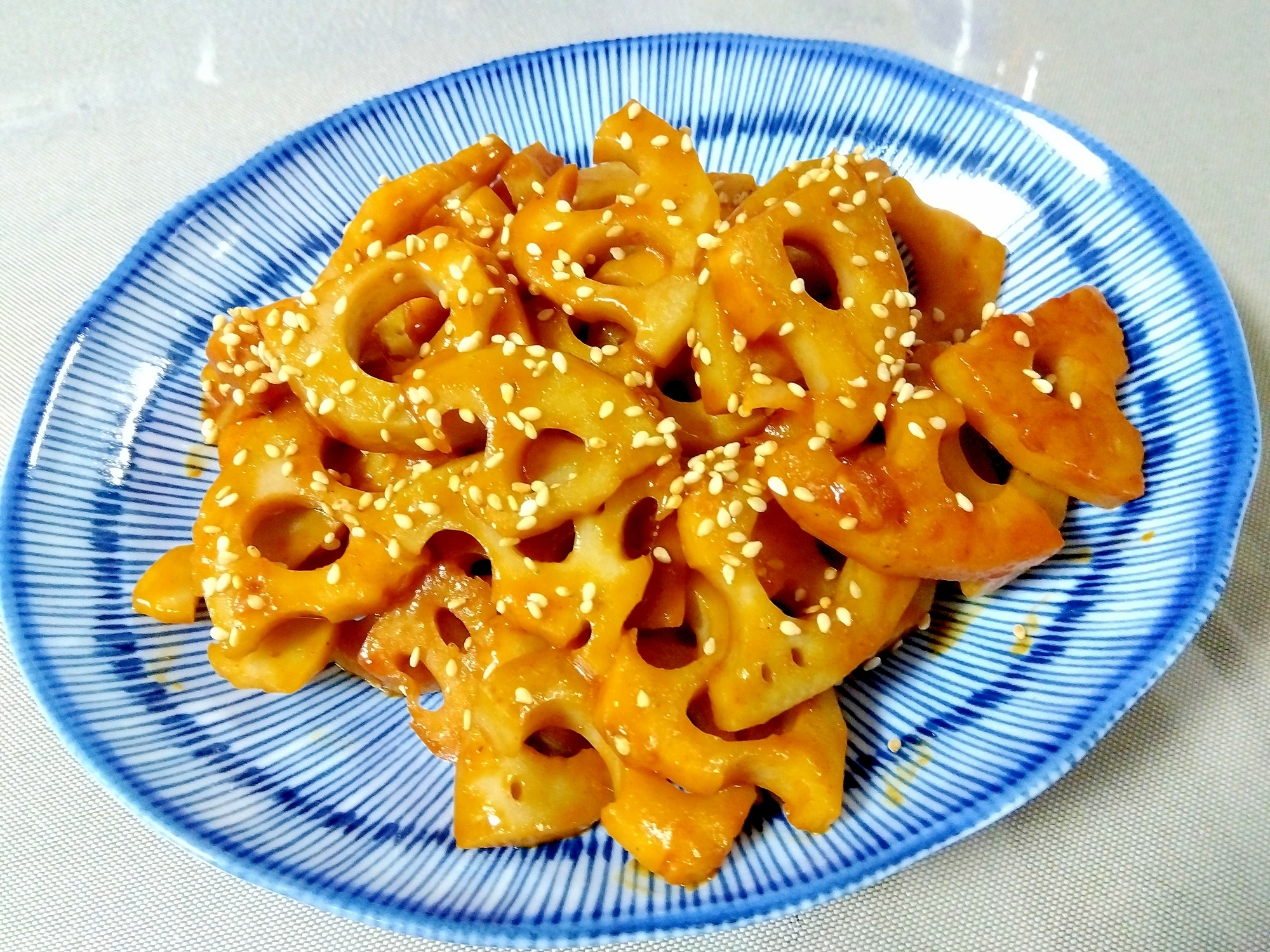 レンコンの韓国風炒め＋＋