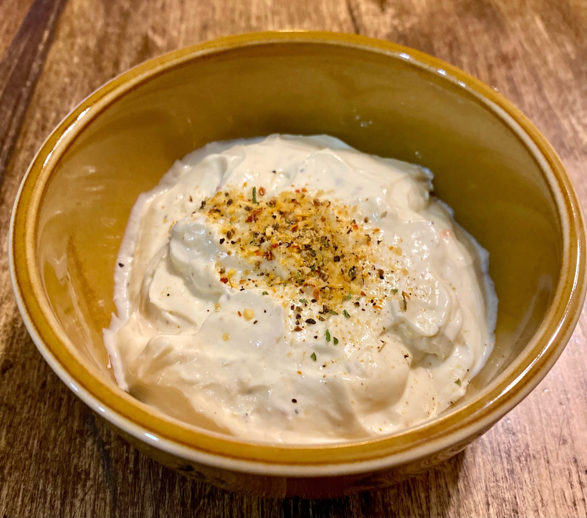 クリームチーズと豆腐のディップ♪