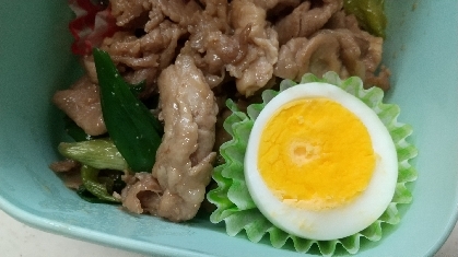 甘辛で旨味ジュワッと♪豚丼弁当