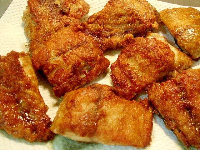 鯖の竜田揚げ カレー風味