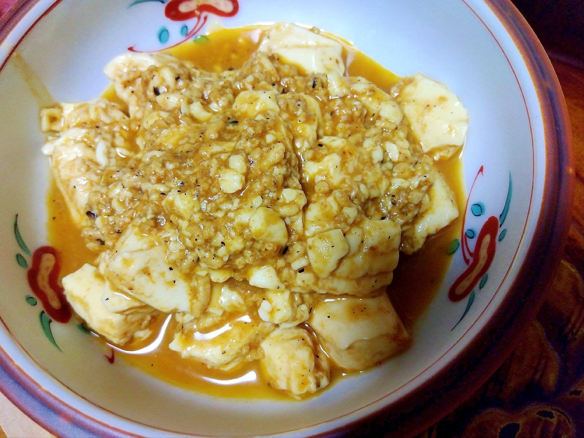 カレーで✿⁠麻婆豆腐