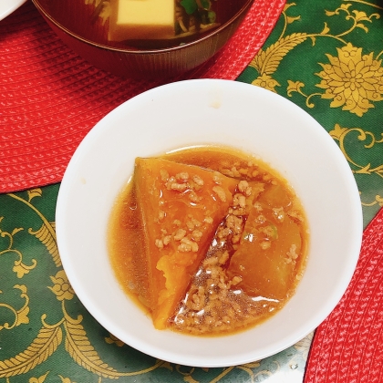 お安いメキシコ産かぼちゃで☆かぼちゃの煮物
