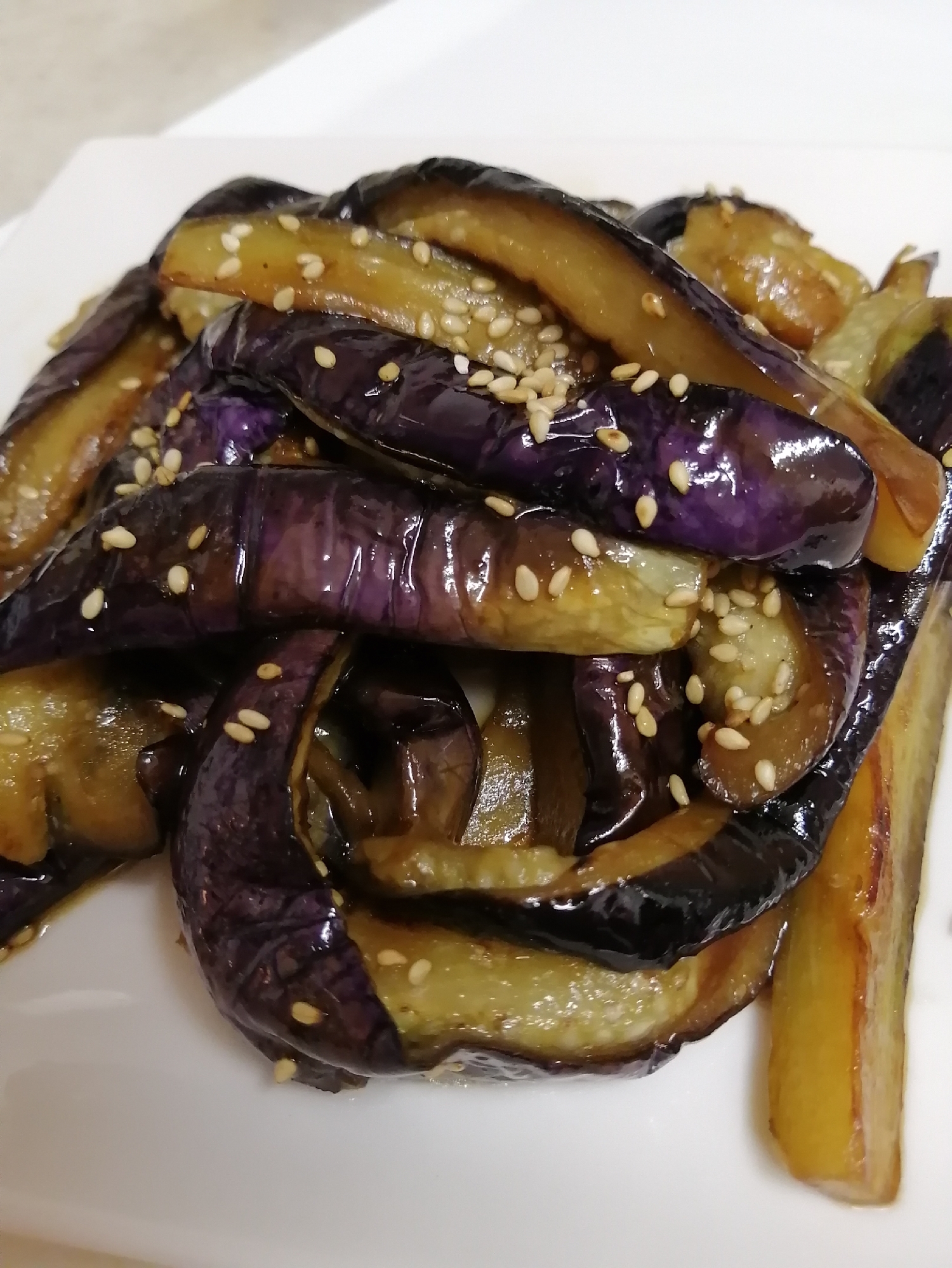 簡単美味しい!なすの炒め物