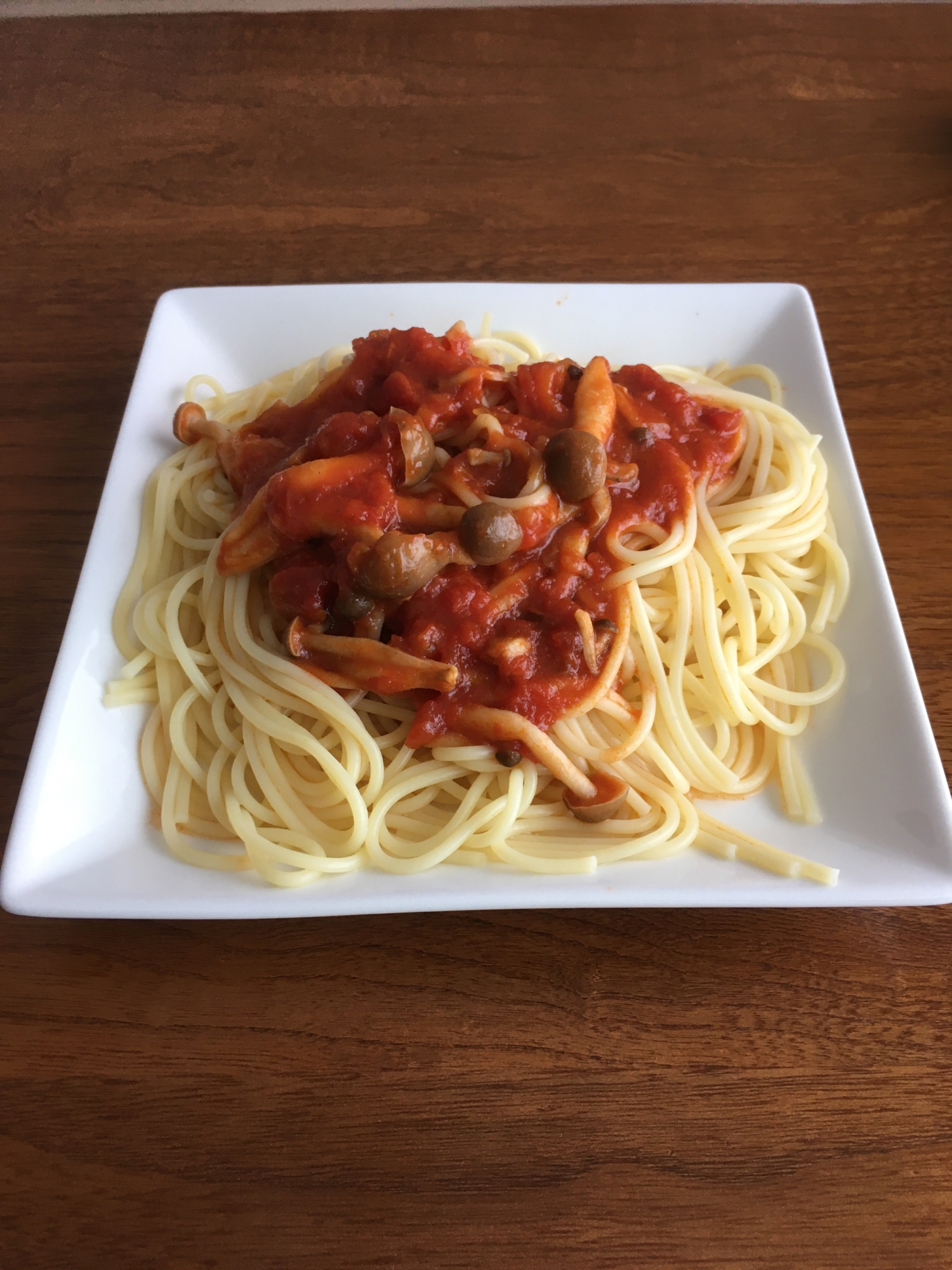 ☆しめじのトマトソースパスタ☆