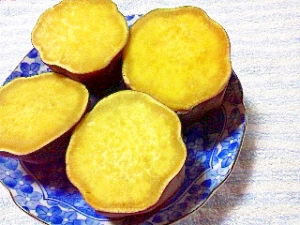 マイヤー 電子レンジ圧力鍋 de ふかし芋★