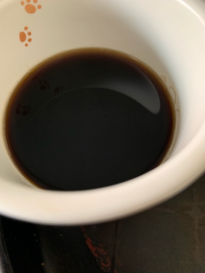 はちみつブランデー黒豆コーヒー