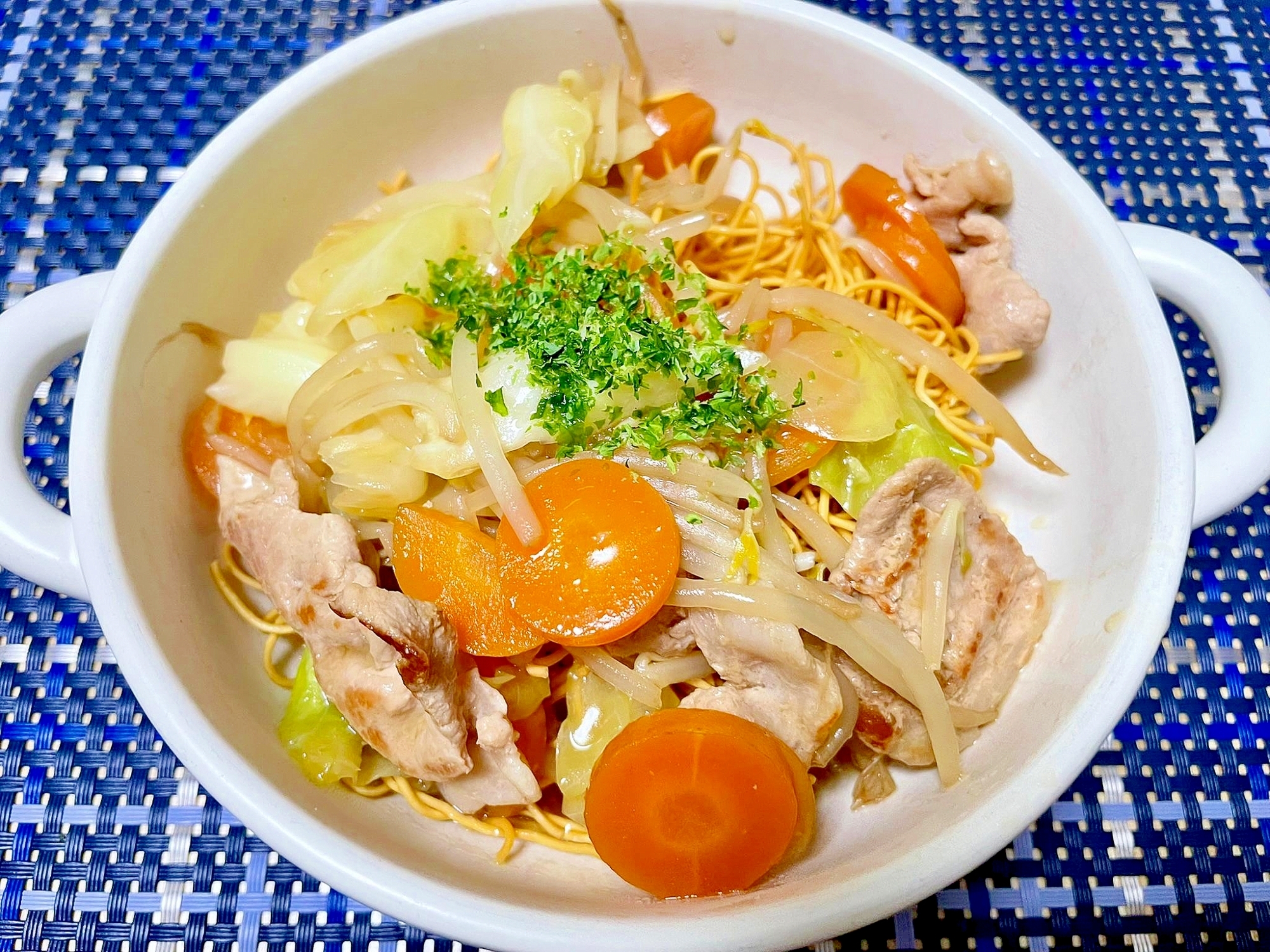 フライパンだけの簡単調理！皿うどん