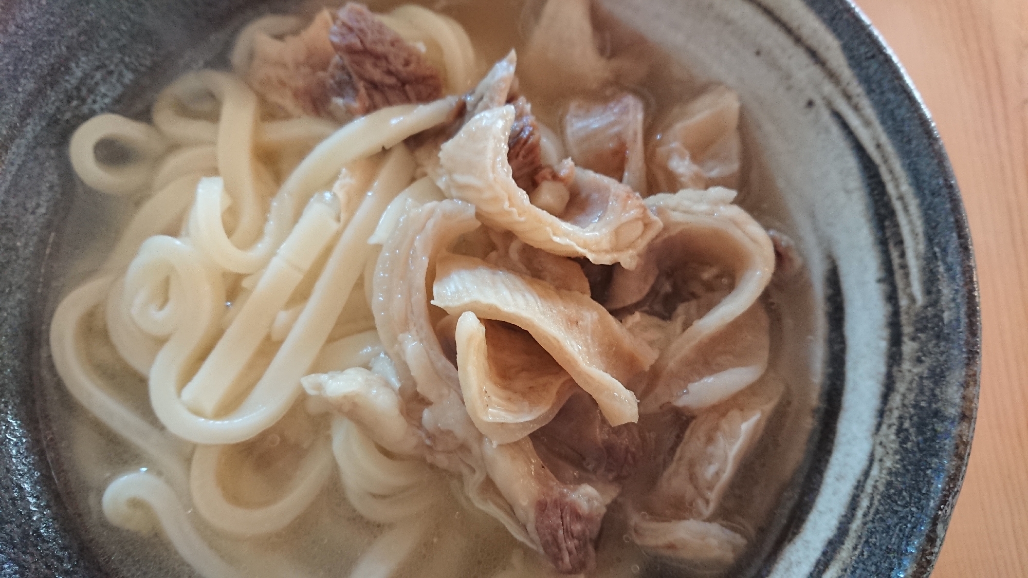 牛すじ煮込みうどん