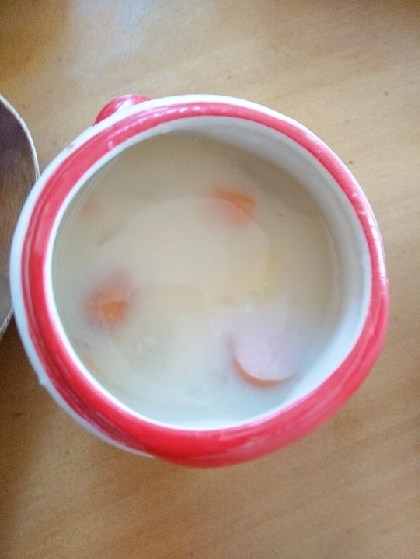 ゴロゴロ野菜のシチュー風スープ