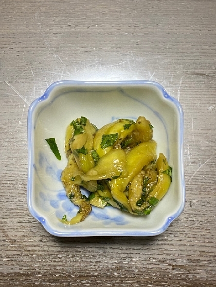 レンジ蒸しなすの中華あえ【中華・副菜】