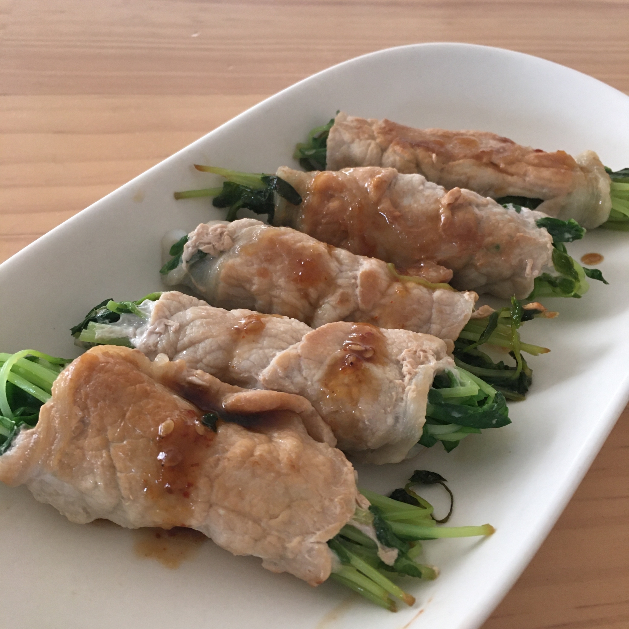 簡単 お弁当にも 豆苗の肉巻き レシピ 作り方 By りし 楽天レシピ 簡単 お弁当にも 豆苗の肉巻き レシピ 作り方 By りし 楽天レシピ