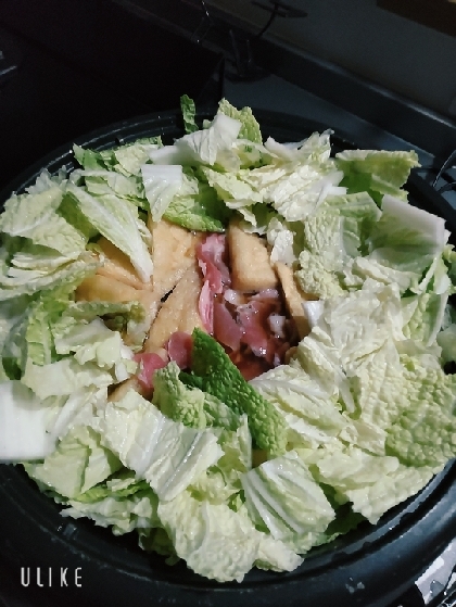 今季初鍋！
予定より遅くに疲れて帰ってきた夫がしみじみと美味しい…て言いながら食べてました。ありがとうございます。