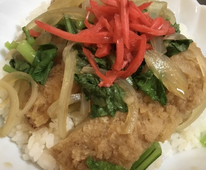 チキンカツ丼