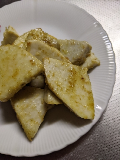 里芋の親芋の唐揚げ