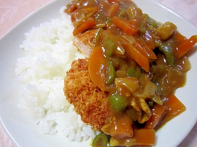 ヒレカツカレー